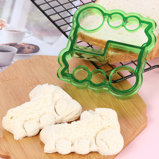 Home Creative Puzzle Graphic Sandwich Mold