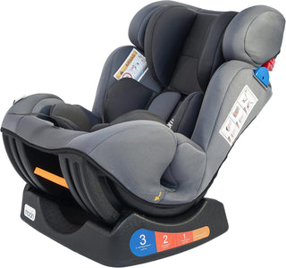 Moon Sumo Baby/Infant/Kids Travel Car Seat |Group 0-1-2| Rearward/Forward Facing| Reclining| Padded Seat| Suitable From Birth To 6 Years(Upto 25 Kg)- Violet Black