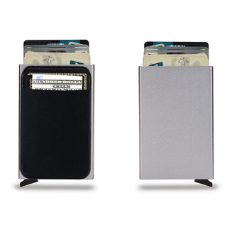 IPHONE Metal Credit Card Holder Smart Wallet