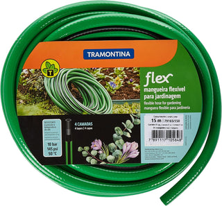 Tramontina Flex garden hose, 15 meters 1/2"
