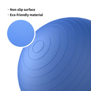 PROIRON Yoga Ball Anti-Burst Exercise Ball Chair with Quick Pump Slip Resistant Gym Ball Supports 500KG Balance Ball for Pilates Yoga Birthing Pregnancy Stability Gym Workout Training
