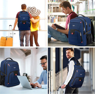 CAFELE Anti-Theft Laptop Backpack USB Travel Computer Backpack College Bookbag School Backpack