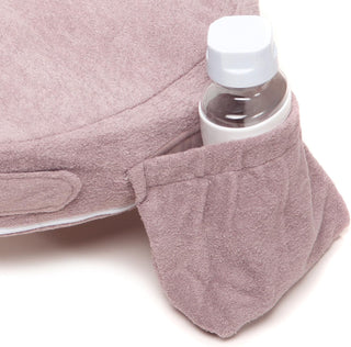 My Brest Friend Deluxe Nursing Pillow for Breastfeeding & Bottle Feeding, Enhanced Posture Support Feeding Pillow, Double Straps & Removable Extra Soft Slipcover, Evening Grey