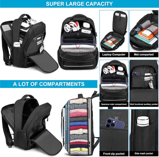 CAFELE Anti-Theft Laptop Backpack USB Travel Computer Backpack College Bookbag School Backpack