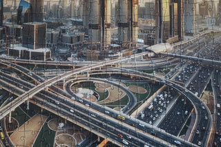 Curve 500 Pieces My Dubai Jigsaw Puzzle Fun for Adults and Kids Brain Teaser Educational Puzzle Family Activity Multicolor - Curve