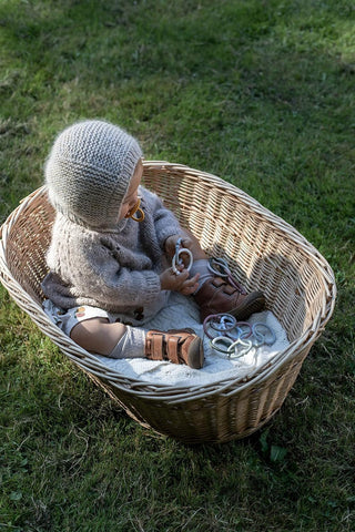 Bibs Pacifier Size 1 - Baby 0-6M (2pcs) - Ivory/Blush