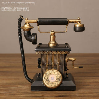 Retro Nostalgic Old-fashioned Telephone Decoration Table Decorations