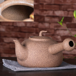 Ceramic Kettle Teapot Purple Sand Beam Kettle