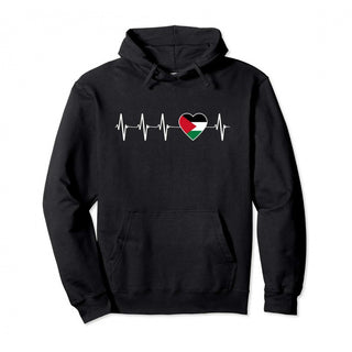 Cotton Palestine Pullover Hoodie Warm Hoodie Fashion Hip Hop Street Wear Pullover Men Women Casual Sweatshirt