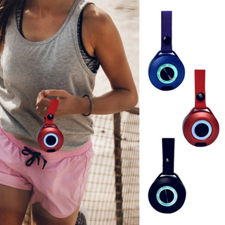 Outdoor Portable Wireless Bluetooth Speaker With Colored Light Bluetooth 5.0 Waterproof Riding Small Sound