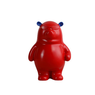 Christmas Love Bear Living Room Children Decoration Resin Crafts