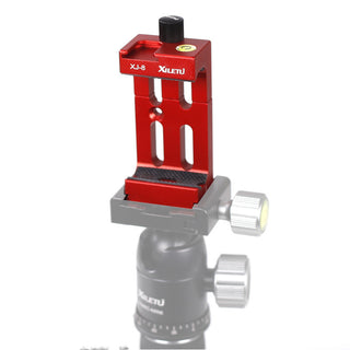 Aluminum Alloy Mobile Phone Clip Photography Camera Head Tripod