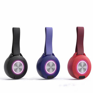 Outdoor Portable Wireless Bluetooth Speaker With Colored Light Bluetooth 5.0 Waterproof Riding Small Sound