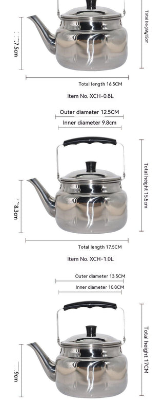 Stainless Steel Hotel Tea Kettle