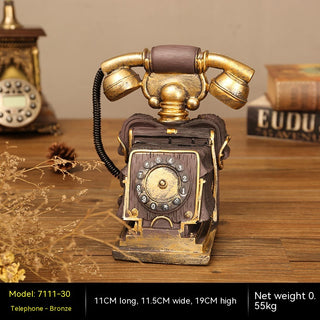 Retro Nostalgic Old-fashioned Telephone Decoration Table Decorations