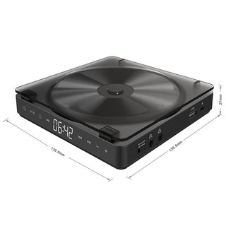 Kecag Portable Cd Player Walkman Ins The Same English Learning Retro Cd Disc Album Player