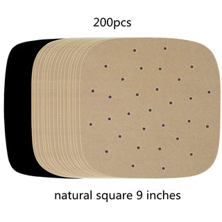 Household Air Fryer Baking Oil Paper Steamer Pad