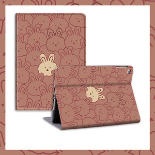 Cartoon Cute Rabbit Silicone Computer Case