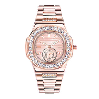Mens Fashion Alloy  Luxury Brand Diamond Gifts Watches