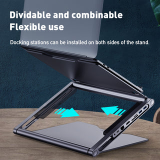 Laptop Stand Docking Station For Increased Heat Dissipation