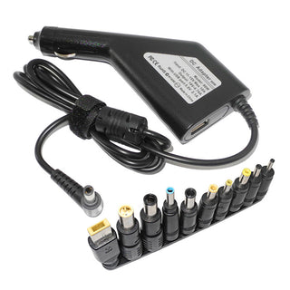 90W Car Laptop Power Adapter, Charger With 10 DC Charging Sources, Suitable For Multiple Brands
