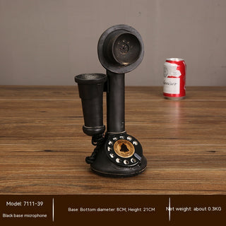 Retro Nostalgic Old-fashioned Telephone Decoration Table Decorations