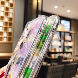 IPHONE PHONE CASES Preserved Flower Epoxy Phone Cases