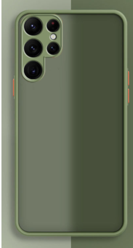 XIAOMI Drop-resistant Ultra-thin Frosted Silicone Transparent Protective Case, S8, S8 Plus, S9, S10, S10E, S20, 20 Plus, S20 Ultra, S21, S21 Ultra, S22, S22 Plus, S22 Ultra,