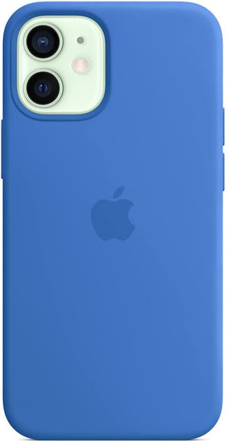 Apple Leather Case with MagSafe (for iPhone 12 mini) - Capri Blue