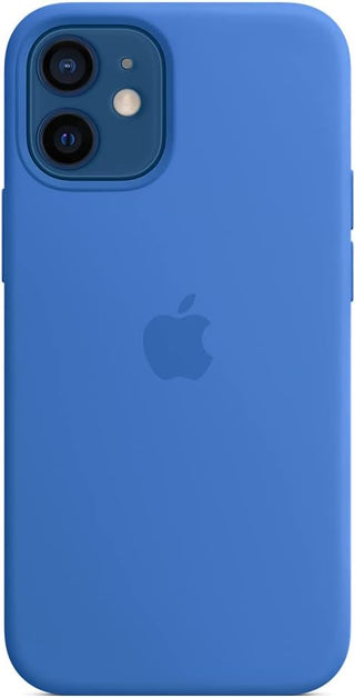 Apple Leather Case with MagSafe (for iPhone 12 mini) - Capri Blue