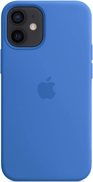 Apple Leather Case with MagSafe (for iPhone 12 mini) - Capri Blue