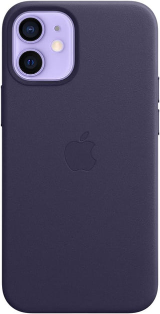 Apple Leather Case with MagSafe (for iPhone 12 mini) - Capri Blue