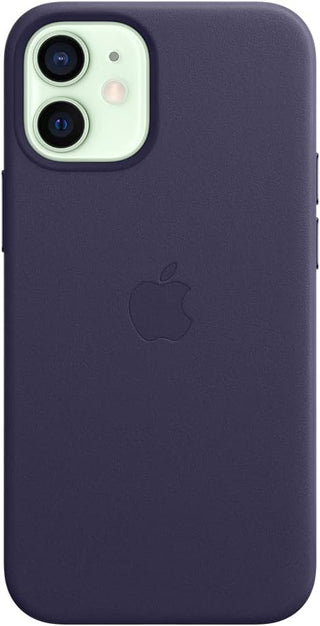 Apple Leather Case with MagSafe (for iPhone 12 mini) - Capri Blue