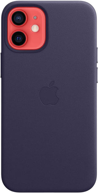Apple Leather Case with MagSafe (for iPhone 12 mini) - Capri Blue