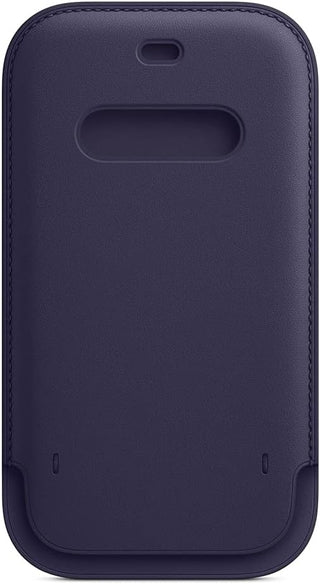 Apple Leather Sleeve with MagSafe (for iPhone 12, 12 Pro) - Saddle Brown