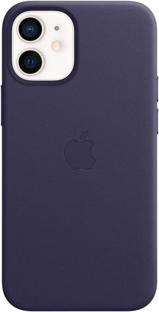 Apple Leather Case with MagSafe (for iPhone 12 mini) - Capri Blue