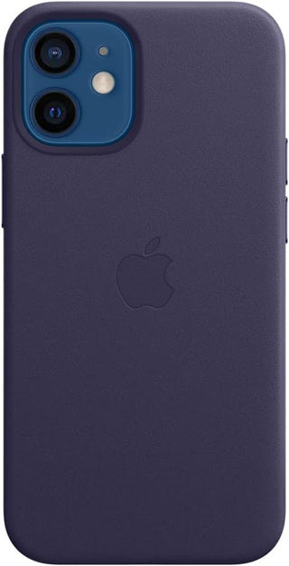 Apple Leather Case with MagSafe (for iPhone 12 mini) - Capri Blue