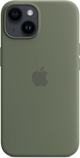 Apple iPhone 14 Silicone Case with MagSafe - Olive