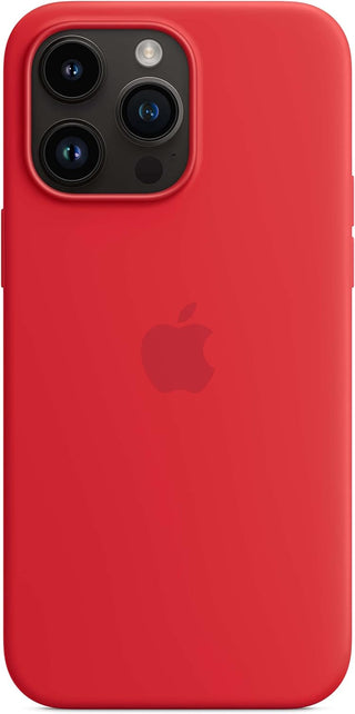 Apple iPhone 14 Pro Max Silicone Case with MagSafe - (PRODUCT) RED