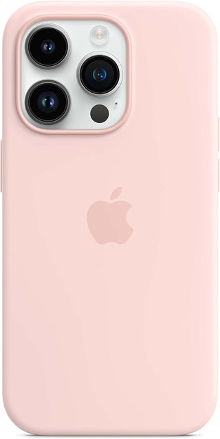 Apple iPhone 14 Pro Silicone Case with MagSafe - Chalk Pink