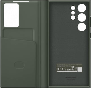 Samsung Galaxy S23 Ultra Smart View Wallet Case Khaki