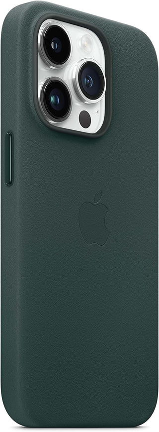 Apple iPhone 14 Pro Leather Case with MagSafe - Forest Green