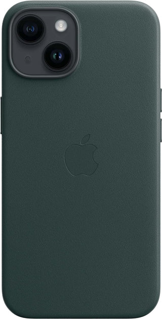 Apple iPhone 14 Leather Case with MagSafe - Forest Green