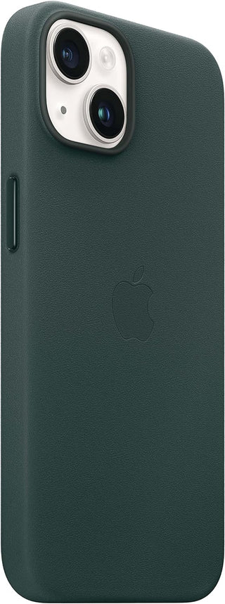 Apple iPhone 14 Leather Case with MagSafe - Forest Green