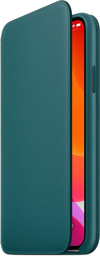 Apple Leather Folio (for iPhone 11 Pro Max) - Deep Sea Blue