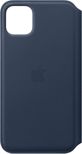 Apple Leather Folio (for iPhone 11 Pro Max) - Deep Sea Blue